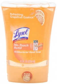 Lysol Healthy Touch Hand Soap Refill, Refreshing Grapefruit Essence, 8.50-Ounce (Pack of 2) Lysol Healthy Touch Hand Soap Refill, Refreshing Grapefruit Essence, 8.50-Ounce (Pack of 2)