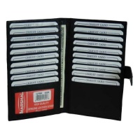 Marshal Genuine Leather Bi-fold Card Holder #1629CF Marshal Genuine Leather Bi-fold Card Holder #1629CF