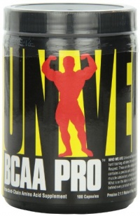 Universal Nutrition Bcaa Pro, 100 Capsules Universal Nutrition Bcaa Pro, 100 Capsules
