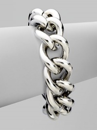 A stylized, statement piece with a turn-lock closure that is versatile and sleek. AluminumTurn-lock closureLength, about 8½Imported A stylized, statement piece with a turn-lock closure that is versatile and sleek. AluminumTurn-lock closureLength, about 8½Imported