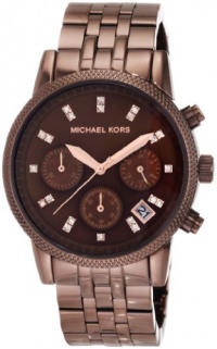 Michael Kors Women's MK5547 Showstopper Chocolate Chronograph Watch Michael Kors Women's MK5547 Showstopper Chocolate Chronograph Watch
