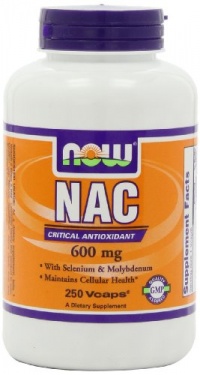 NOW Foods Nac-Acetyl Cysteine 600mg, 250 Vcaps NOW Foods Nac-Acetyl Cysteine 600mg, 250 Vcaps