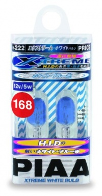 PIAA 19172 168 Xtreme White Wedge Bulb - 2 Piece PIAA 19172 168 Xtreme White Wedge Bulb - 2 Piece