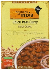 Kitchens Of India Ready To Eat Pindi Chana, Chick Pea Curry, 10-Ounce Boxes (Pack of 6) Kitchens Of India Ready To Eat Pindi Chana, Chick Pea Curry, 10-Ounce Boxes (Pack of 6)