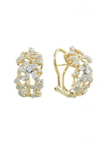 Effy Jewlery Moderna 14K Yellow Gold Diamond Earrings, .39 TCW Effy Jewlery Moderna 14K Yellow Gold Diamond Earrings, .39 TCW