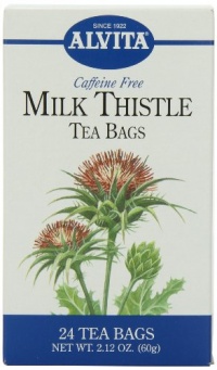 Alvita Tea Bags, Milk Thistle, 24 tea bags (Pack of 3) Alvita Tea Bags, Milk Thistle, 24 tea bags (Pack of 3)