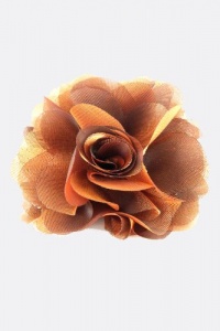 Fashion Trends Jewelry - 2TONE FLOWER - (Orange) Free Shipping Fashion Trends Jewelry - 2TONE FLOWER - (Orange) Free Shipping