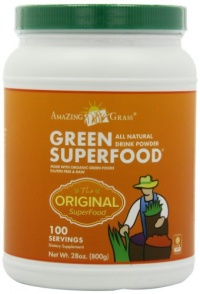 Amazing Grass Green Superfood 100 Serving, 28-Ounce Container Amazing Grass Green Superfood 100 Serving, 28-Ounce Container