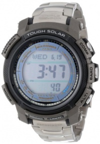 Casio Men's PAW2000T-7CR Pathfinder Digital Multi-Function Titanium Bracelet Watch Casio Men's PAW2000T-7CR Pathfinder Digital Multi-Function Titanium Bracelet Watch