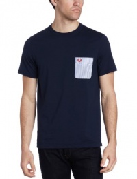 Fred Perry Men's Woven Pocket T-Shirt Fred Perry Men's Woven Pocket T-Shirt