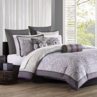 Echo Marrakesh Duvet Cover - Lavender/Grey Reversible - King Echo Marrakesh Duvet Cover - Lavender/Grey Reversible - King