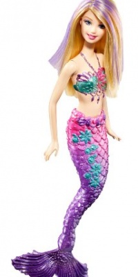 Barbie Purple Color Change Mermaid Doll