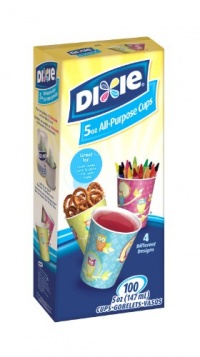 Dixie 5oz. All-Purpose Cups, 100ct ((Colors/Styles Vary)) Dixie 5oz. All-Purpose Cups, 100ct ((Colors/Styles Vary))