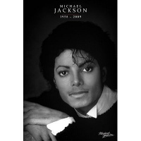 Pyramid Michael Jackson Black and Whit Wall Poster Pyramid Michael Jackson Black and Whit Wall Poster