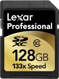 Lexar 128 GB SDXC Flash Memory Card LSD128CRBNA133 Lexar 128 GB SDXC Flash Memory Card LSD128CRBNA133