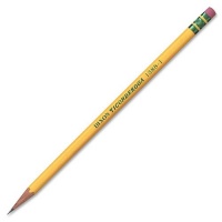 Ticonderoga Yellow Pencil, No.1 Extra Soft Lead, Dozen DIX13881 Ticonderoga Yellow Pencil, No.1 Extra Soft Lead, Dozen DIX13881