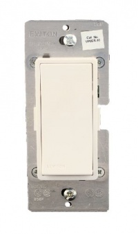 Leviton VP0SR-10Z, Vizia + Digital Coordinating Remote Switch, 3-Way or more applications, White/Ivory/Light Almond Leviton VP0SR-10Z, Vizia + Digital Coordinating Remote Switch, 3-Way or more applications, White/Ivory/Light Almond
