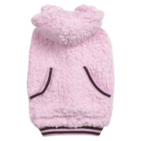 Casual Canine Polyester Snowbaby Dog Hoodie, Small, 12-Inch, Pink Casual Canine Polyester Snowbaby Dog Hoodie, Small, 12-Inch, Pink