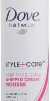 Dove Nourishing Curls Whipped Cream Mousse, 7 Ounce Dove Nourishing Curls Whipped Cream Mousse, 7 Ounce