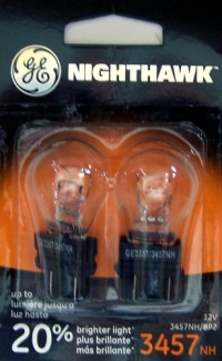 GE 3457NH/BP2 Nighthawk Automotive Replacement Bulbs, Pack of 2 GE 3457NH/BP2 Nighthawk Automotive Replacement Bulbs, Pack of 2