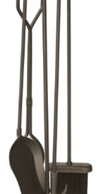 Uniflame 5 PC Bronze Fireset with Ball handles, Pedestal Base Uniflame 5 PC Bronze Fireset with Ball handles, Pedestal Base