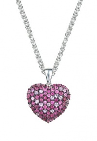 Effy Jewlery Balissima Splash Ruby & Pink Sapphire Heart Pendant Effy Jewlery Balissima Splash Ruby & Pink Sapphire Heart Pendant
