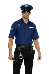 Dreamgirl Mens You're Busted Policeman Officer Uniform Costume Dreamgirl Mens You're Busted Policeman Officer Uniform Costume