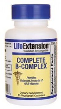 Life Extension Complete B-complex Vegetarian Capsules, 60 Count Life Extension Complete B-complex Vegetarian Capsules, 60 Count