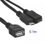 Micro USB Host OTG Cable with Micro USB Power for Samsung i9100 i9300 i9220 i9250 by AtomicMarket Micro USB Host OTG Cable with Micro USB Power for Samsung i9100 i9300 i9220 i9250 by AtomicMarket