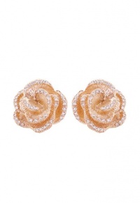 Effy Jewlery Jardin Pave Rose Diamond Earrings, .45 TCW Effy Jewlery Jardin Pave Rose Diamond Earrings, .45 TCW