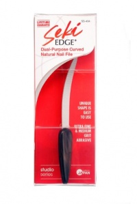 Seki Edge Dual-Purpose Curved Natural Nail File SS-404