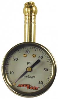 Tire Pressure Gauge: 60 PSI - Accugage 60XGA Tire Gauge Tire Pressure Gauge: 60 PSI - Accugage 60XGA Tire Gauge