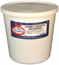 Paradise Cherry Pineapple Mix, Whole Cherry, Wedged, 10 Pound Tub Paradise Cherry Pineapple Mix, Whole Cherry, Wedged, 10 Pound Tub