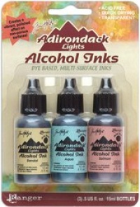 Ranger Adirondack Lights Alcohol Ink 1/2-Ounce 3/Pkg, Lakeshore Ranger Adirondack Lights Alcohol Ink 1/2-Ounce 3/Pkg, Lakeshore