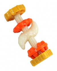 Nylabone Twist & Turn Long Lasting, Durable, Bacon Flavor, 5 Senses Nylabone Twist & Turn Long Lasting, Durable, Bacon Flavor, 5 Senses