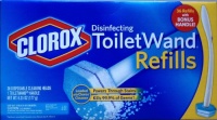 Clorox Toilet Wand Disinfecting Refills, 36 Ct Plus Bonus Handle Clorox Toilet Wand Disinfecting Refills, 36 Ct Plus Bonus Handle