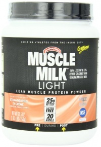 CytoSport Muscle Milk Light, Strawberries 'N Creme, 1.65-Pounds CytoSport Muscle Milk Light, Strawberries 'N Creme, 1.65-Pounds