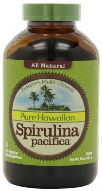 Nutrex Hawaii Hawaiian Spirulina Pacifica Powder, 16-Ounce Bottle Nutrex Hawaii Hawaiian Spirulina Pacifica Powder, 16-Ounce Bottle