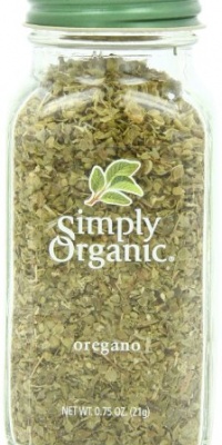 Simply Organic Oregano Leaf Cut & Sifted Certified Organic, .75-Ounce Container Simply Organic Oregano Leaf Cut & Sifted Certified Organic, .75-Ounce Container