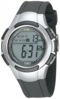 Timex Men's T5K238 1440 Sport Gray and Silver-Tone Digital Watch Timex Men's T5K238 1440 Sport Gray and Silver-Tone Digital Watch