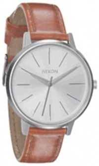 Nixon Women's A108747 Kensington Brown Leather Silver Dial Watch Nixon Women's A108747 Kensington Brown Leather Silver Dial Watch
