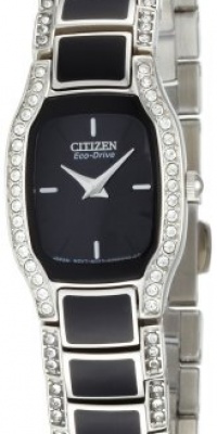 Citizen Women's EW9780-57E Eco-Drive Normandie Black Resin Watch Citizen Women's EW9780-57E Eco-Drive Normandie Black Resin Watch