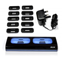 Dexim DCA037A-B Dual Dock Charger for iPhone 4/3G/3GS/iPod (Black) Dexim DCA037A-B Dual Dock Charger for iPhone 4/3G/3GS/iPod (Black)