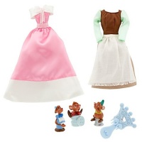 Disney Princess Cinderella Doll Wardrobe and Friends Set -- 6-Pc. Disney Princess Cinderella Doll Wardrobe and Friends Set -- 6-Pc.