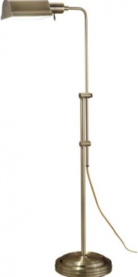 Normande JS3-729 27W PL Floor Lamp, each, Antique Brass Finish Normande JS3-729 27W PL Floor Lamp, each, Antique Brass Finish