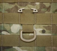 Pack of 3 Tan Military Tactical T-ring Adaptor for Molle Pals Acu Pack of 3 Tan Military Tactical T-ring Adaptor for Molle Pals Acu