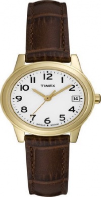 Timex T2N299 Ladies Classics White Dial Brown Leather Strap Watch Timex T2N299 Ladies Classics White Dial Brown Leather Strap Watch