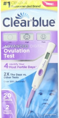 Clearblue Advanced Digital Ovulation Test 20 Count Clearblue Advanced Digital Ovulation Test 20 Count