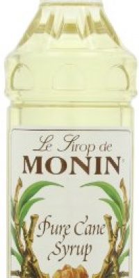 Monin Simple Syrup, Pure Cane, 33.8-Ounce Plastic Bottles (Pack of 4) Monin Simple Syrup, Pure Cane, 33.8-Ounce Plastic Bottles (Pack of 4)