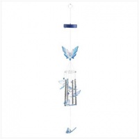 Gifts & Decor LED Battery Color Change Outdoor Butterfly Wind Chime Gifts & Decor LED Battery Color Change Outdoor Butterfly Wind Chime